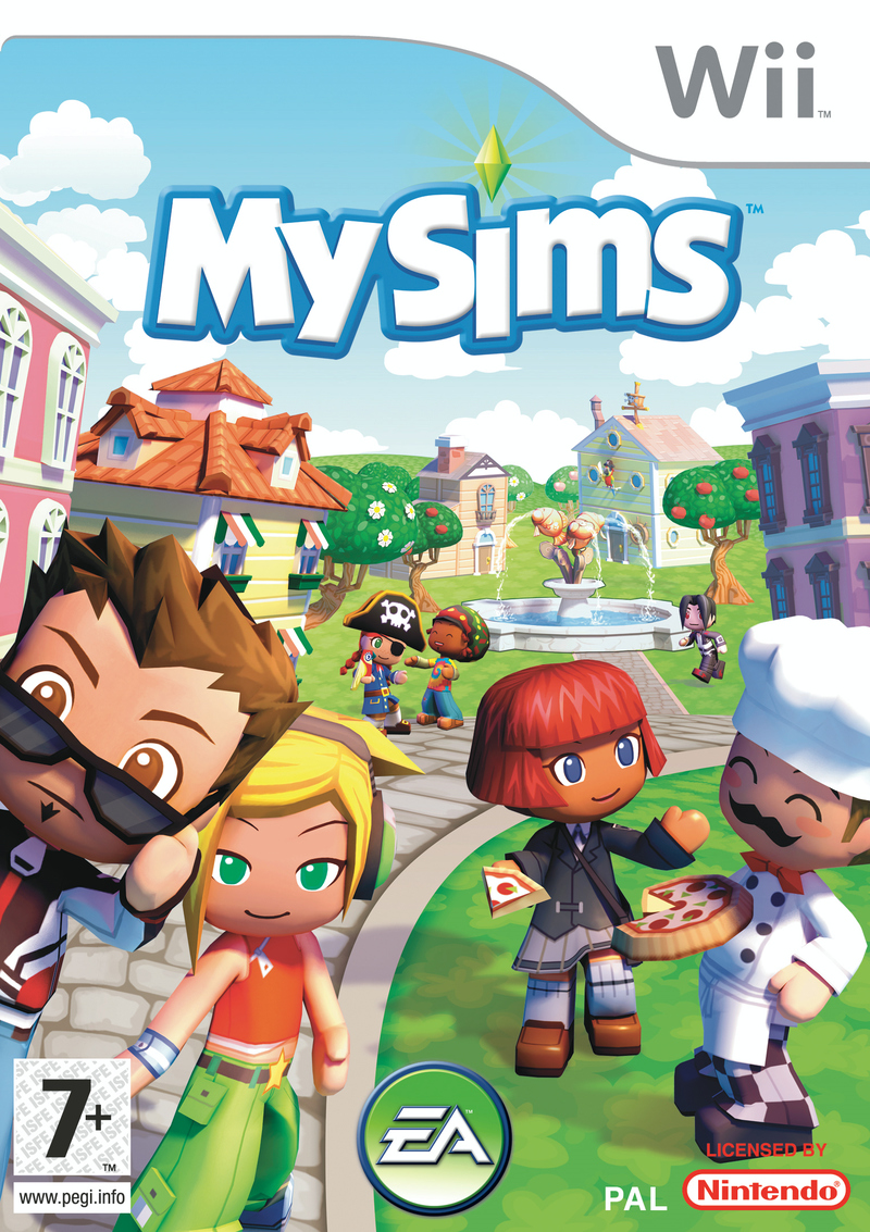 Caratula de MySims para Wii