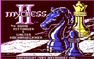 Pantallazo de Mychess 2.0 para Commodore 64