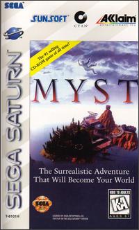 Caratula de Myst para Sega Saturn