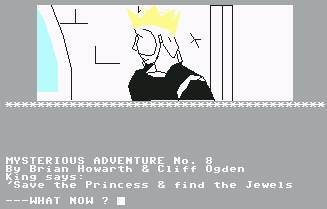 Pantallazo de Mysterious Adventure #8 para Commodore 64