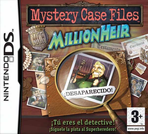 Caratula de Mystery Case Files: MillionHeir para Nintendo DS