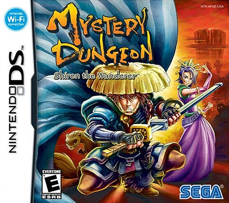 Caratula de Mystery Dungeon: Shiren the Wanderer para Nintendo DS