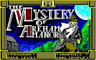 Pantallazo de Mystery Of Arkham Manor, The para Amstrad CPC