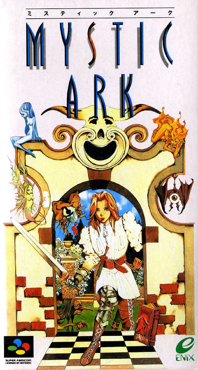 Caratula de Mystic Ark (Japonés) para Super Nintendo