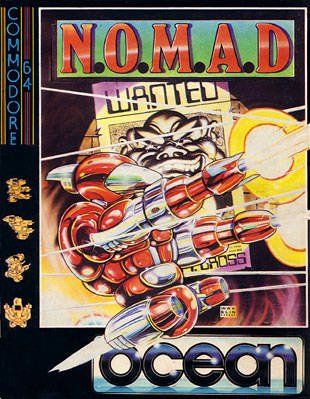 Caratula de N.O.M.A.D. para Commodore 64