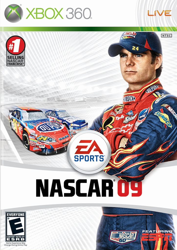 Caratula de NASCAR 09 para Xbox 360