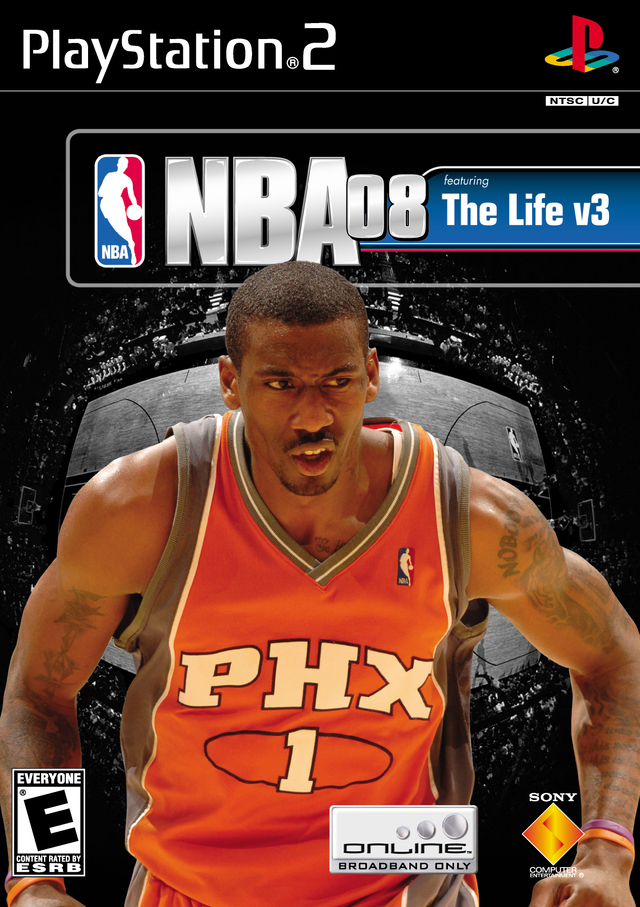 Caratula de NBA 08 para PlayStation 2