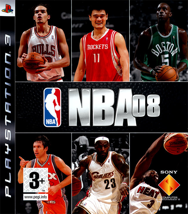 Caratula de NBA 08 para PlayStation 3