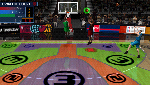 Pantallazo de NBA '08 para PSP