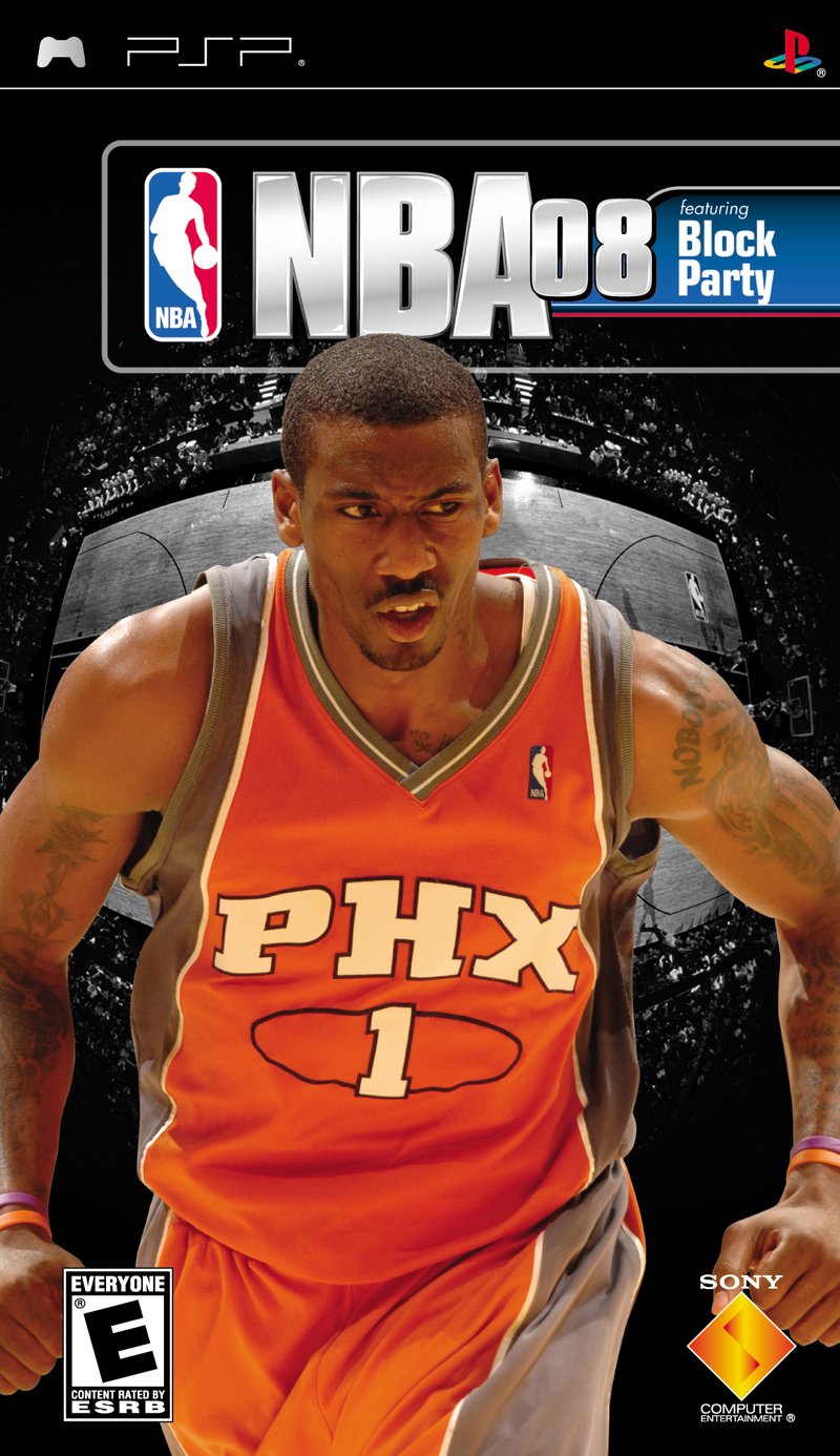 Caratula de NBA '08 para PSP