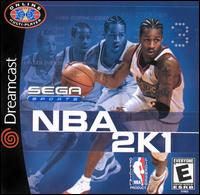 Caratula de NBA 2K1 para Dreamcast