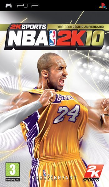 Caratula de NBA 2K10 para PSP
