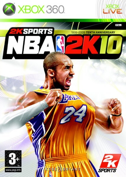 Caratula de NBA 2K10 para Xbox 360