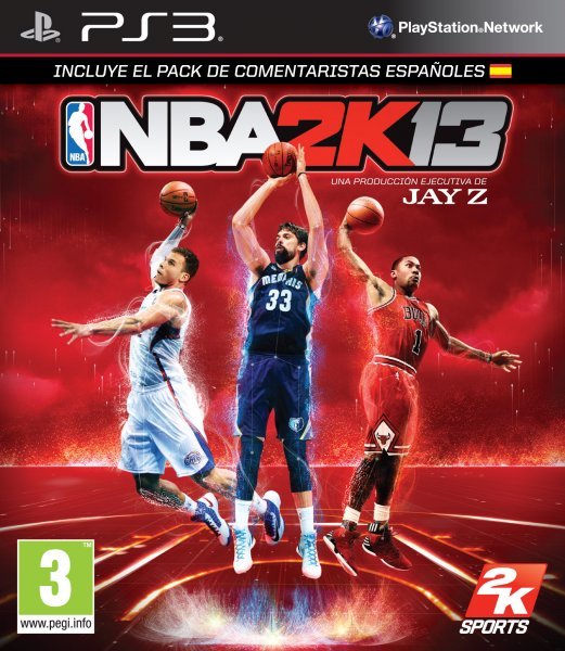 Caratula de NBA 2K13 para PlayStation 3