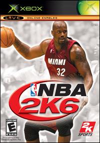Caratula de NBA 2K6 para Xbox