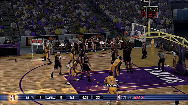 Pantallazo de NBA 2K7 para PlayStation 3