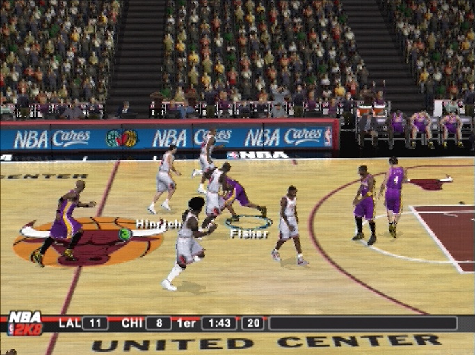 Pantallazo de NBA 2K8 para PlayStation 2