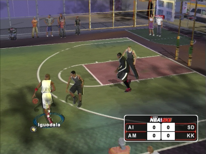 Pantallazo de NBA 2K8 para PlayStation 2