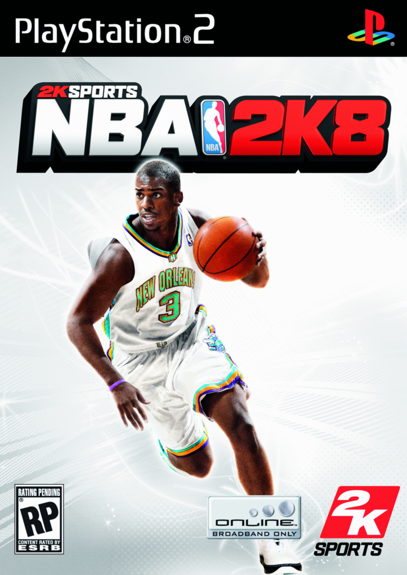 Caratula de NBA 2K8 para PlayStation 2