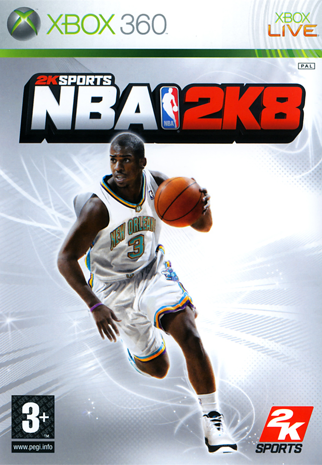 Caratula de NBA 2K8 para Xbox 360