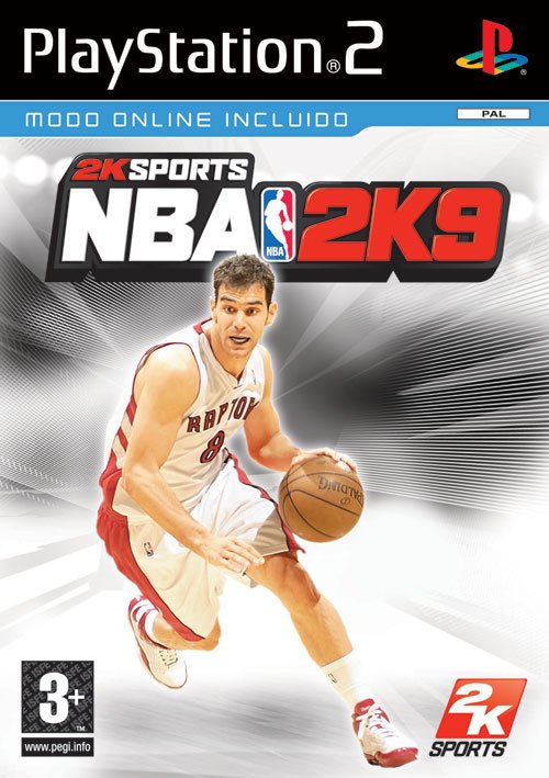 Caratula de NBA 2K9 para PlayStation 2