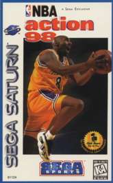 Caratula de NBA Action 98 para Sega Saturn