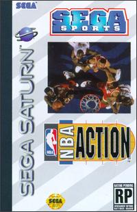 Caratula de NBA Action para Sega Saturn
