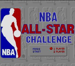 Pantallazo de NBA All-Star Challenge para Sega Megadrive