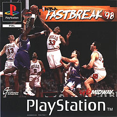 Caratula de NBA Fastbreak '98 para PlayStation