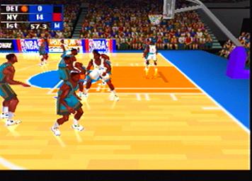 Pantallazo de NBA Fastbreak '98 para PlayStation