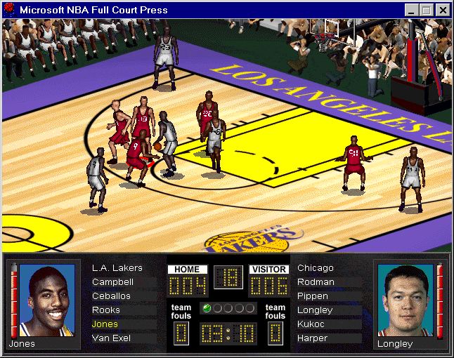 Pantallazo de NBA Full Court Press para PC