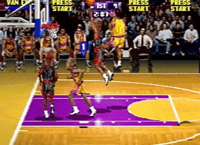 Pantallazo de NBA HangTime para PlayStation