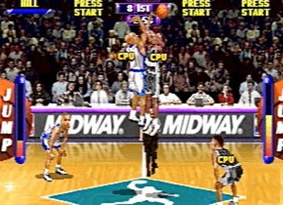 Pantallazo de NBA HangTime para PlayStation