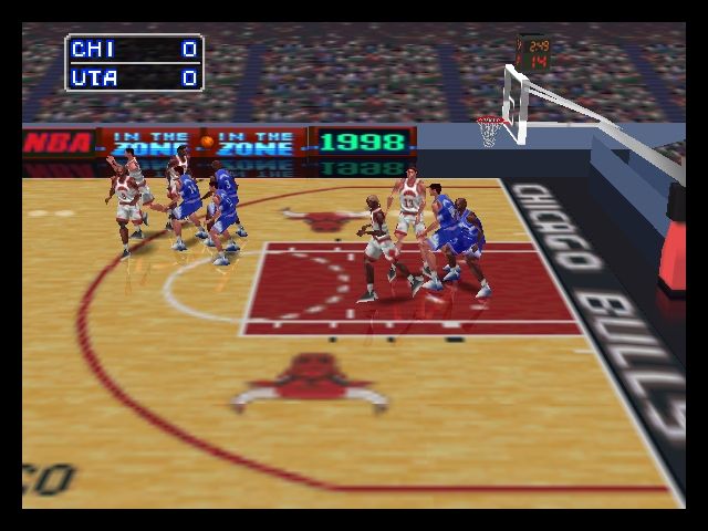 Pantallazo de NBA In the Zone \'98 para Nintendo 64