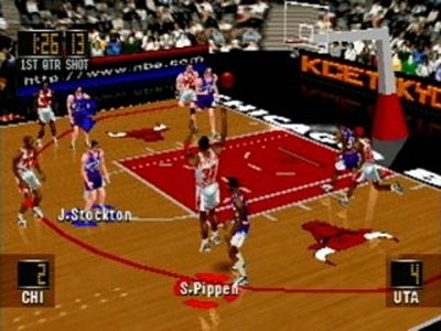 Pantallazo de NBA In the Zone '98 para Nintendo 64