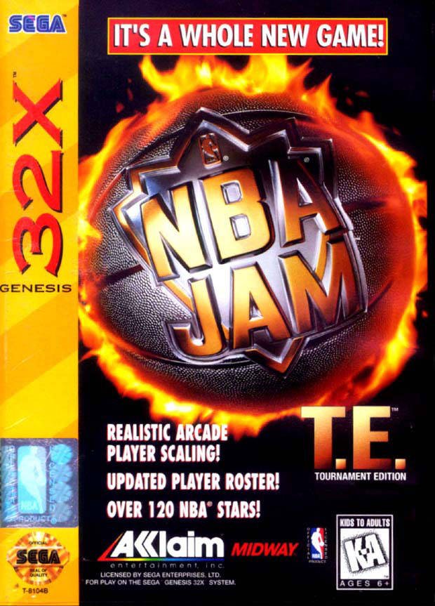Caratula de NBA Jam: Tournament Edition para Sega 32x