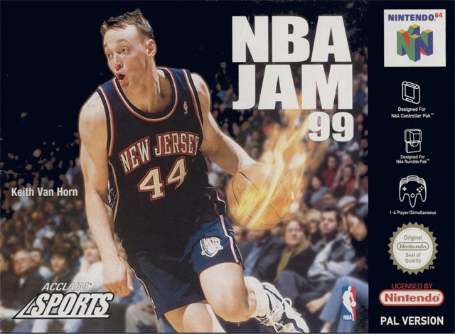 Caratula de NBA Jam 99 para Nintendo 64