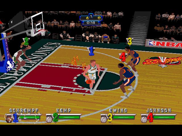 Pantallazo de NBA Jam Extreme para PC