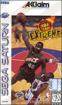 Caratula de NBA Jam Extreme para Sega Saturn