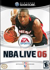 Caratula de NBA Live 06 para GameCube