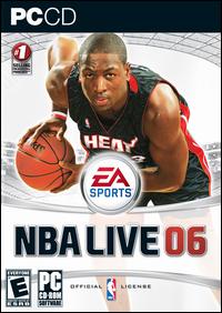 Caratula de NBA Live 06 para PC