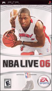 Caratula de NBA Live 06 para PSP