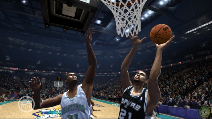 Pantallazo de NBA Live 06 para Xbox 360