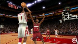 Pantallazo de NBA Live 07 para PSP