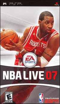 Caratula de NBA Live 07 para PSP