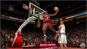 Pantallazo de NBA Live 07 para PSP