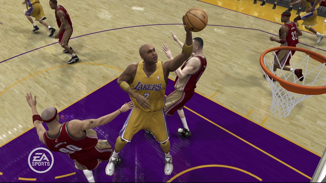 Pantallazo de NBA Live 07 para Xbox 360
