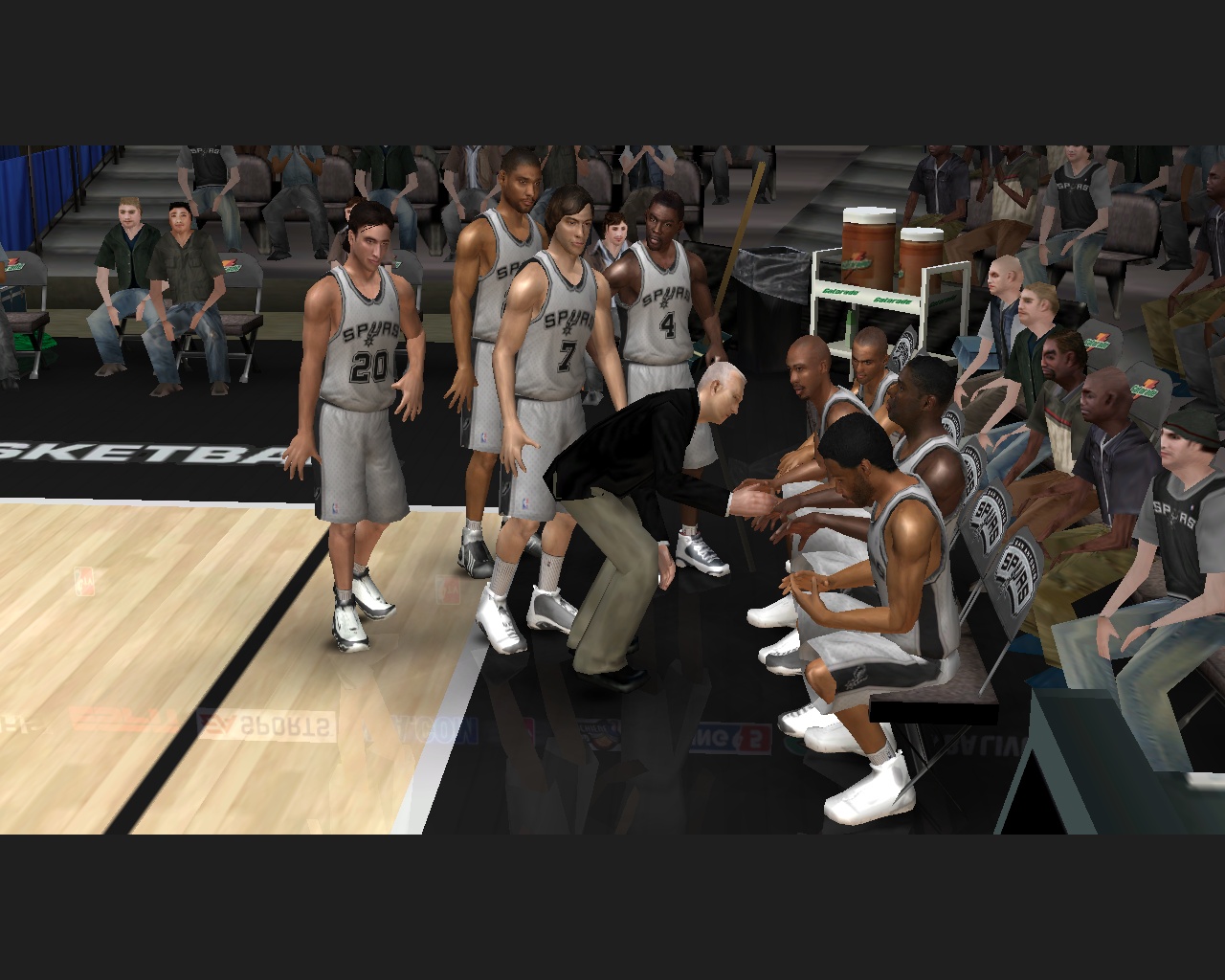 Pantallazo de NBA Live 08 para PC