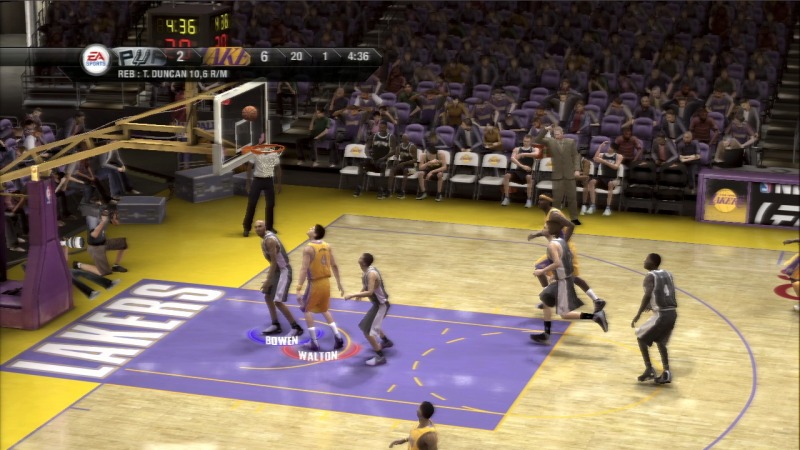 Pantallazo de NBA Live 08 para PlayStation 3