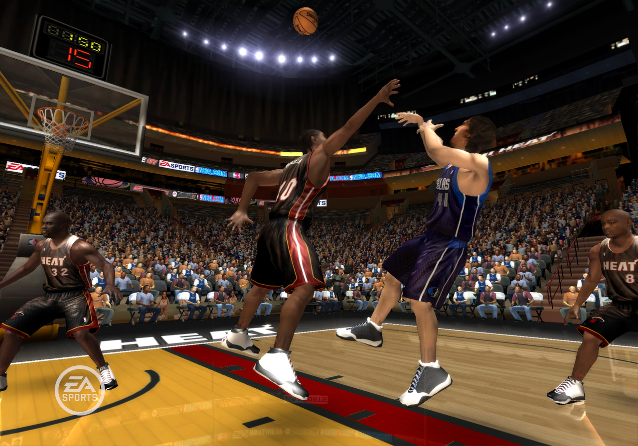 Pantallazo de NBA Live 08 para Wii
